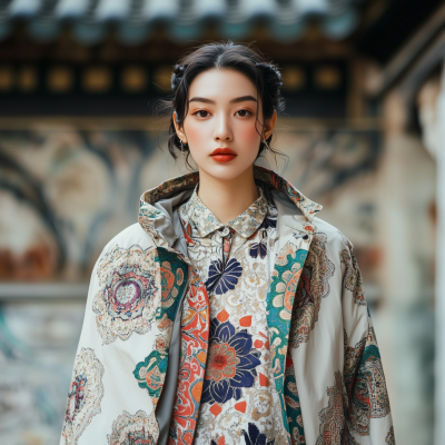 Oriental Lotus Fashion