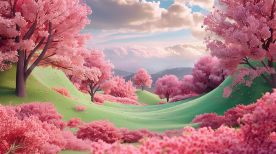 Felt Hillside