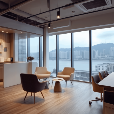Modern Shared Office in Hong Kong