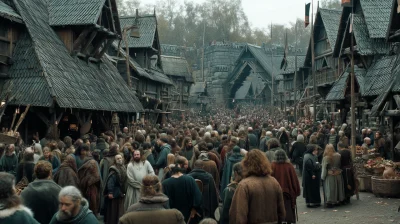 Viking City in 500 AD