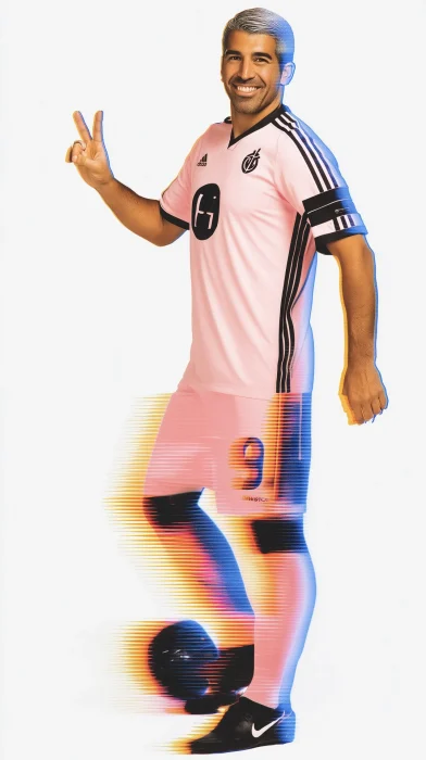 Soccer Player Action Shot