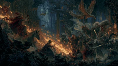 Battle of Heroes and Orcs