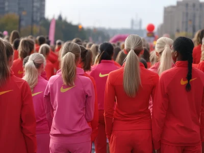 Diverse Group of Female Runners