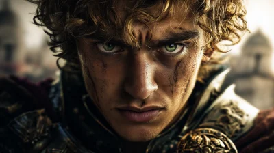 Modern Portrait of a Young King