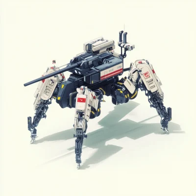 Soviet Battle Mecha Concept