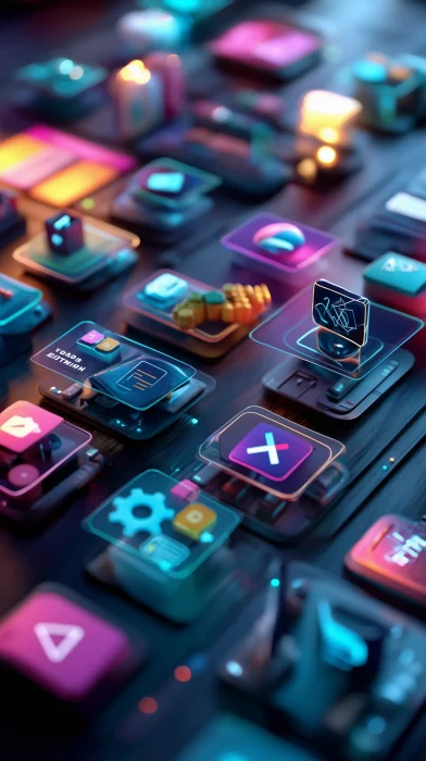 Futuristic Digital Screen