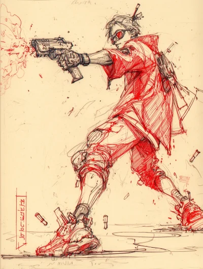 Scribbled Sketch