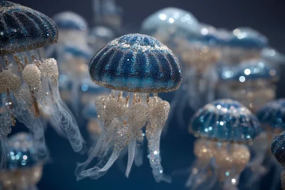Glittering Jellyfishes
