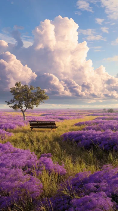 Perfect Picnic in Blooming Fields