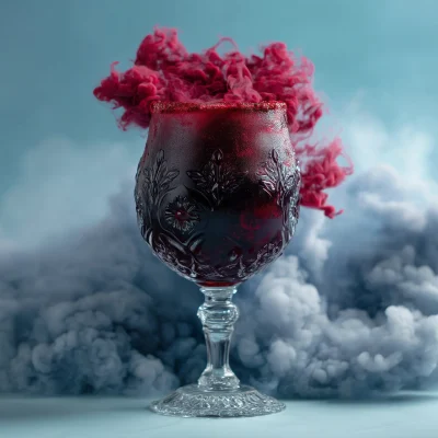 Fantasy Cocktail in Gothic Setting