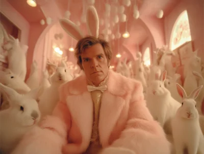 Whimsical Easter Bunny