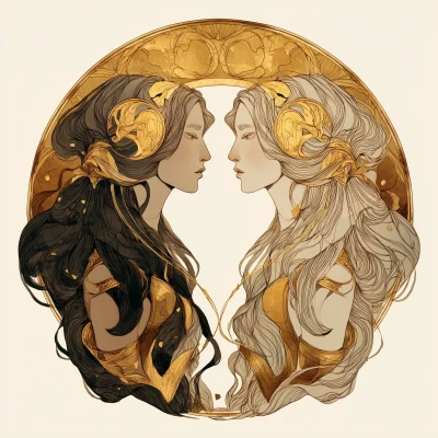 Majestic Gemini Zodiac Sign