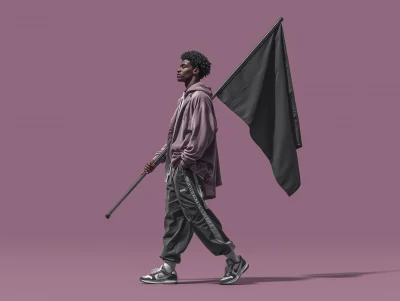 Powerful Streetwear Pose