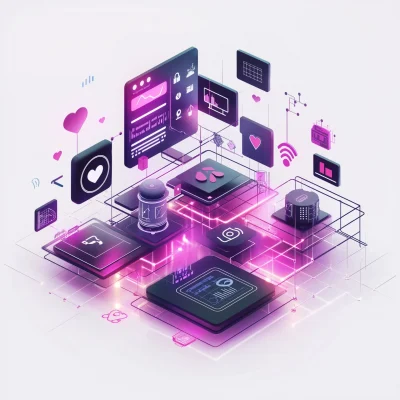 Futuristic 3D Scene