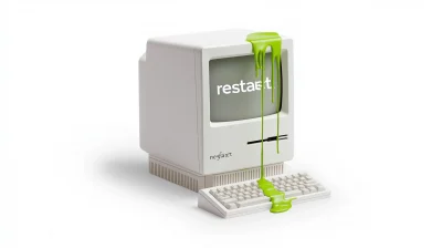 Ceramic Apple Computer