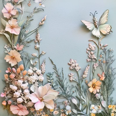 Pastel Easter Card