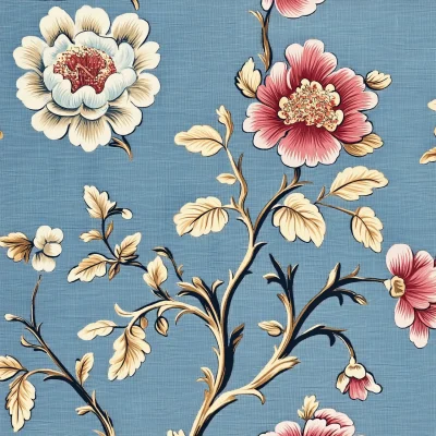 Floral Fabric Pattern