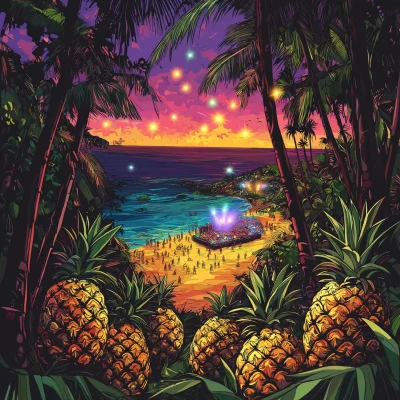 Pineapple Beach Party