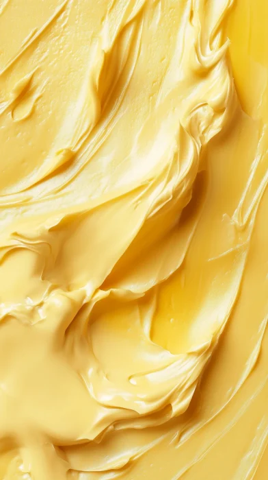 Butter Yellow Cream Background