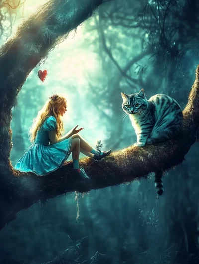 Curious Encounter in Wonderland