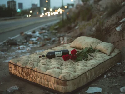 Luxury Bed by the Highway