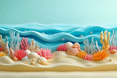 Playful 3D Seascape