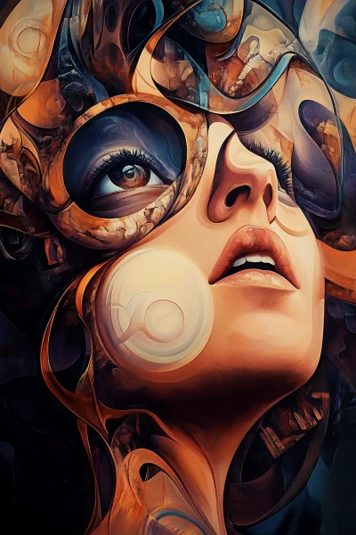 Intricate Oil Painting
