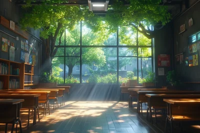Modern Classroom Setting