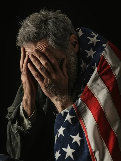 Homeless Veteran in Distress