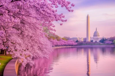 Blooming Sakura in Washington D.C.