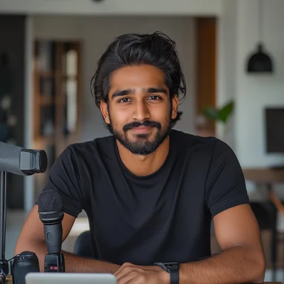 Young Indian Man on the Street