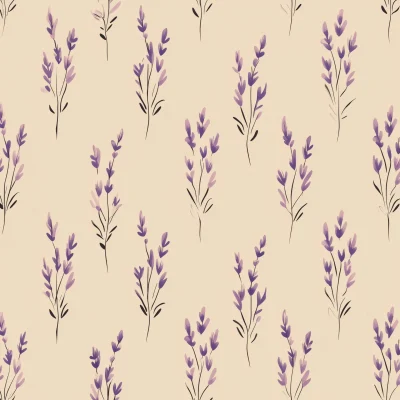 Lavender Minimalist Pattern