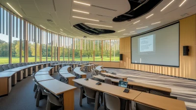 Modern University Multimedia Classroom