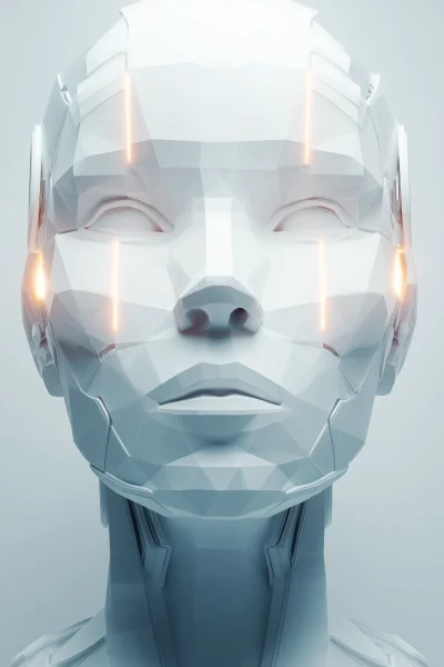 Beautiful Android Face