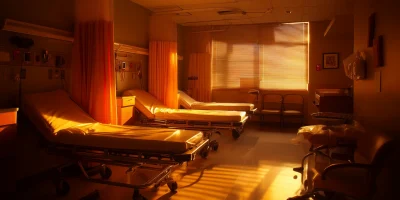 Empty Emergency Room