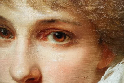 Classic Oil Painting of a Short