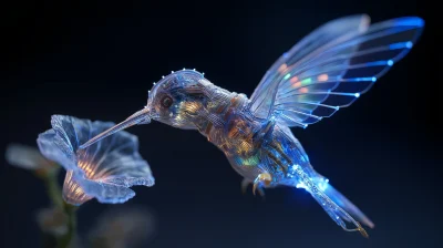 Bioluminescent Hummingbird