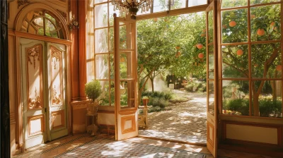 Victorian Glass Doors