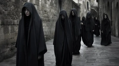 Mysterious Women in Ancient City