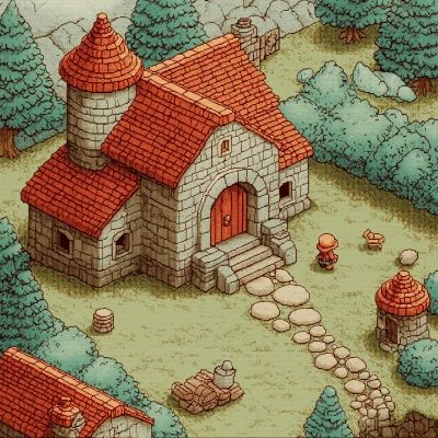 Pixel Art Tile Map
