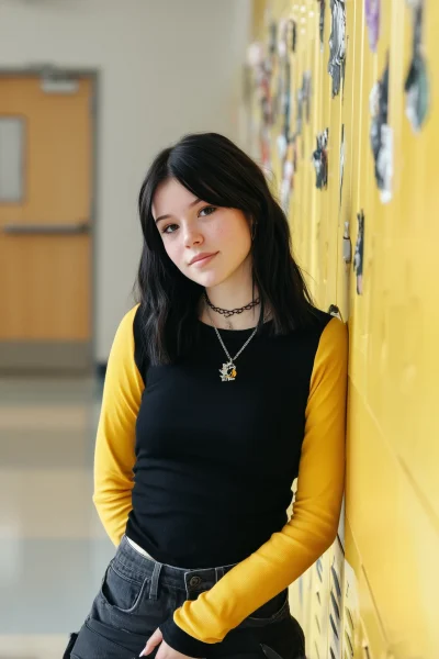 Female High School Student