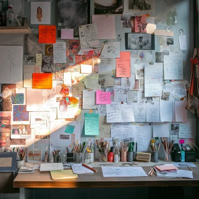 Creative Inspiration Wall