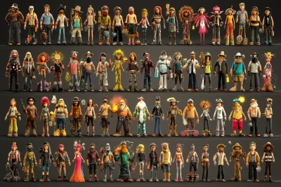 Burning Man Festival Avatars