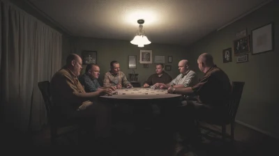 Men Playing Poker