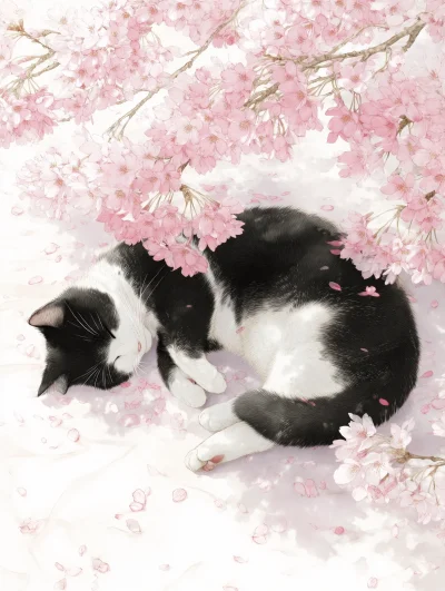 Realistic Calico Cat