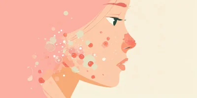 Cystic Pimple Illustration