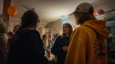 Teenage Party Scene