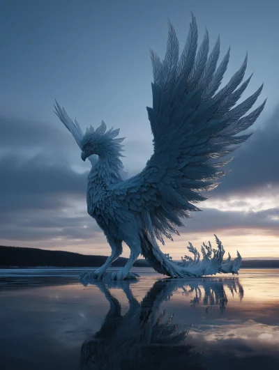 Majestic Ice Phoenix