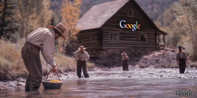 Gold Miner in the 1800s