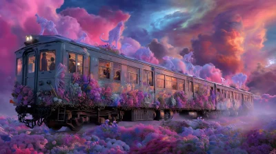 Cosmic Train Journey